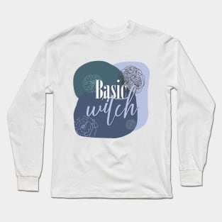 Witchy Puns - Basic Witch Long Sleeve T-Shirt